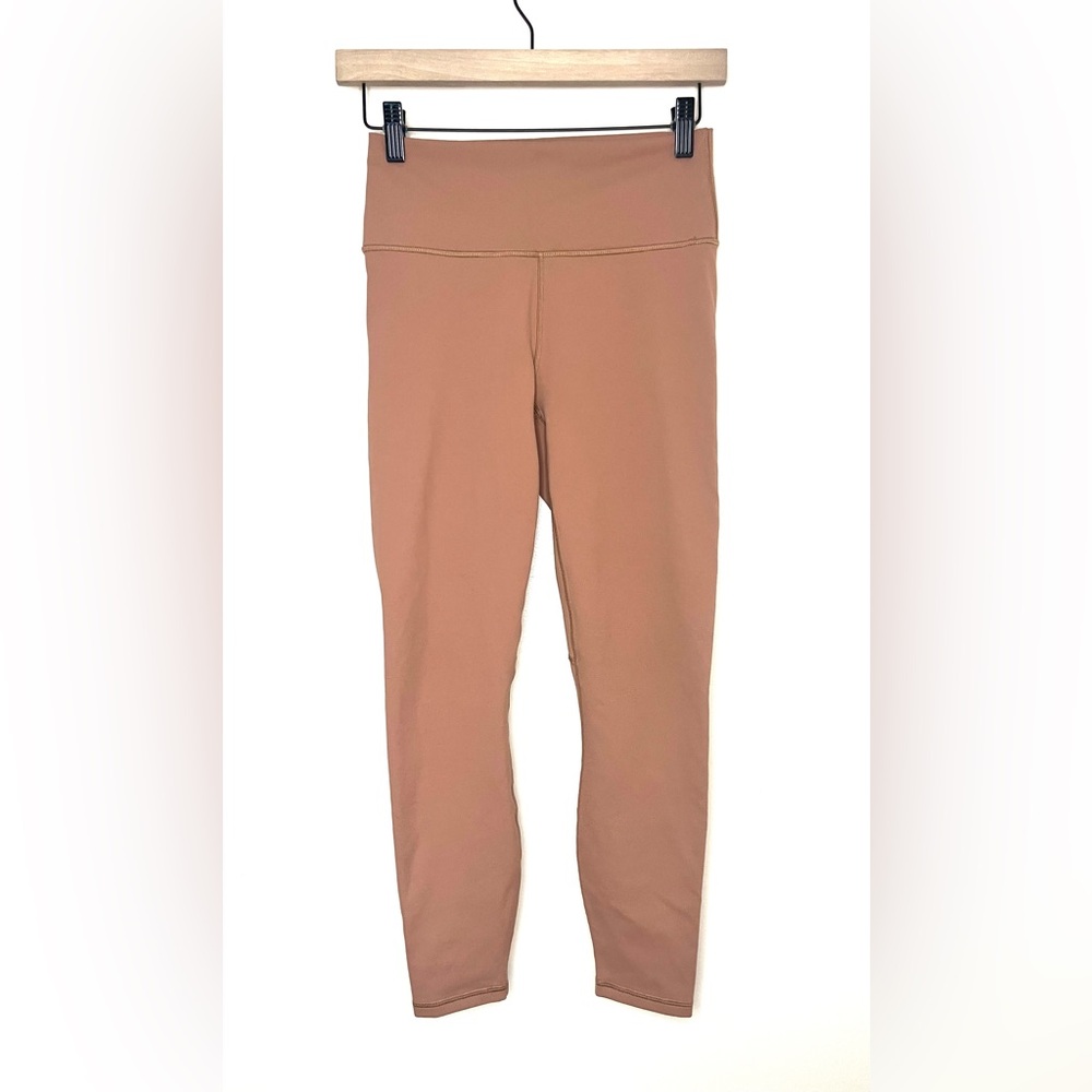 FABLETICS Define‎ PowerHold High Waisted 7/8 Leggings | Tan